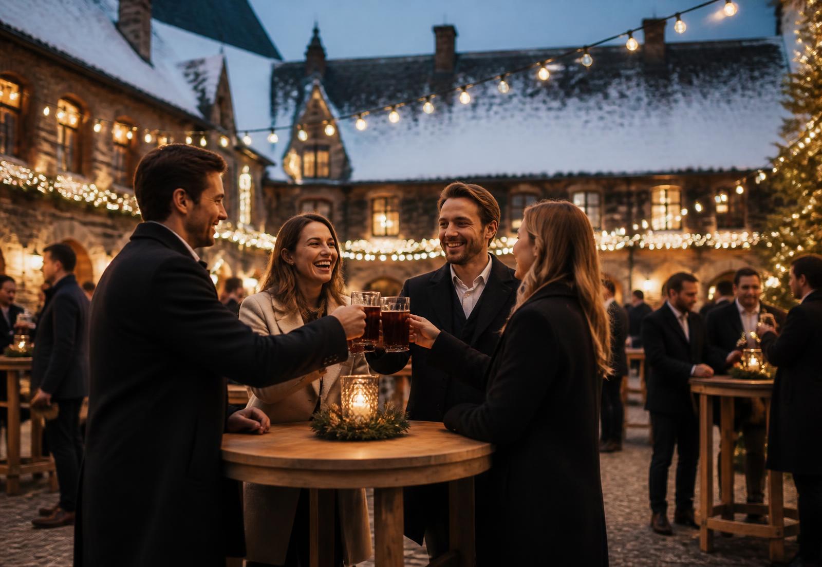 Weihnachtsfeier im Winterhof
